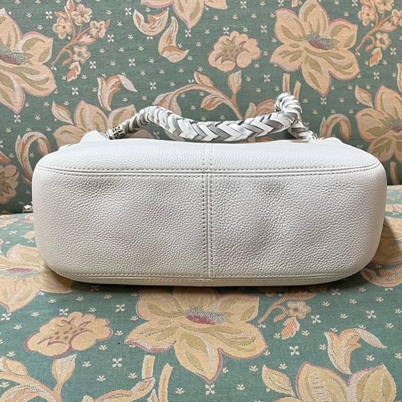 Brighton White Barbados Leather Shoulderbag - Picture 5 of 6